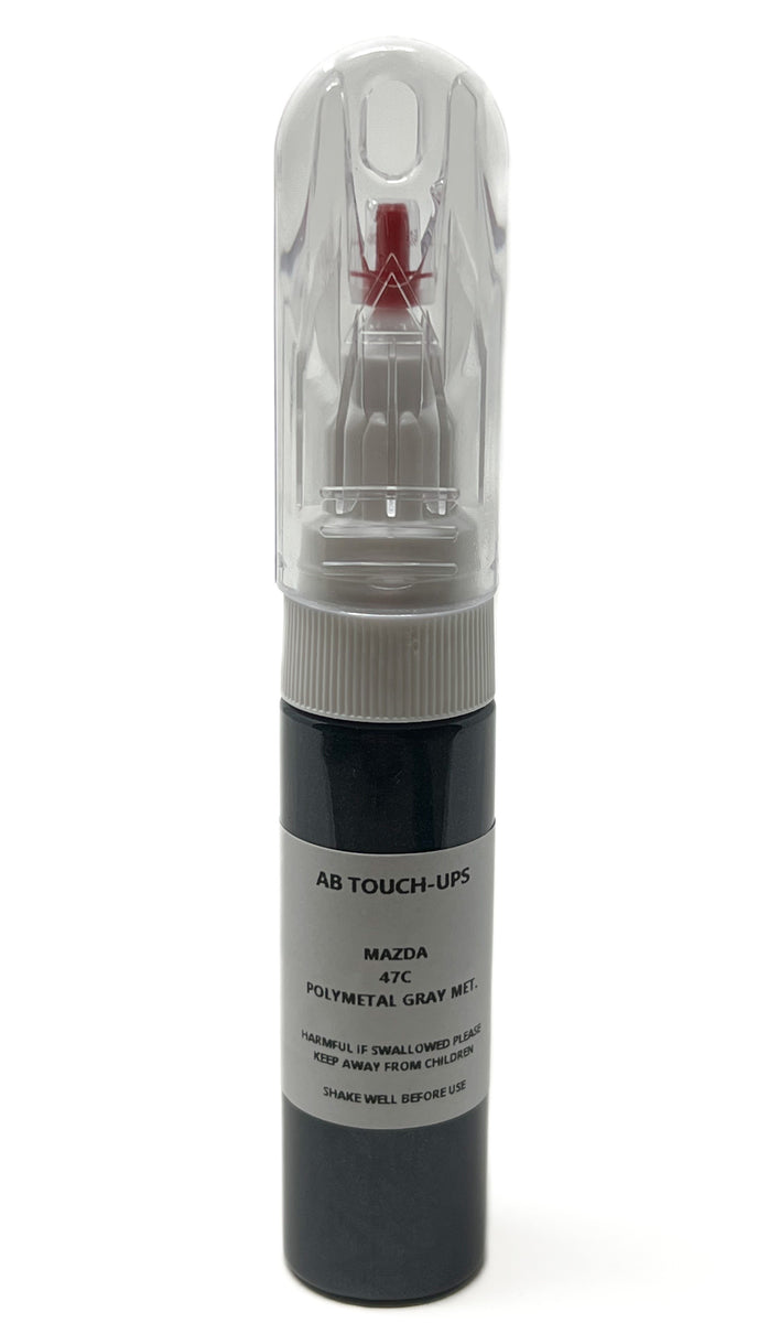 Mazda 47C Polymetal Gray Touch Up Paint Pen A.B. TOUCHUPS