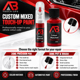 AB Touch-Ups custom mixed touch-up paint formats