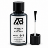 Anthracite Grey Alloy Wheel Paint Touch Up Bottle With Brush 30ML