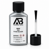 BMW 354 Titan Silver Paint Touch Up Bottle With Brush 30ML