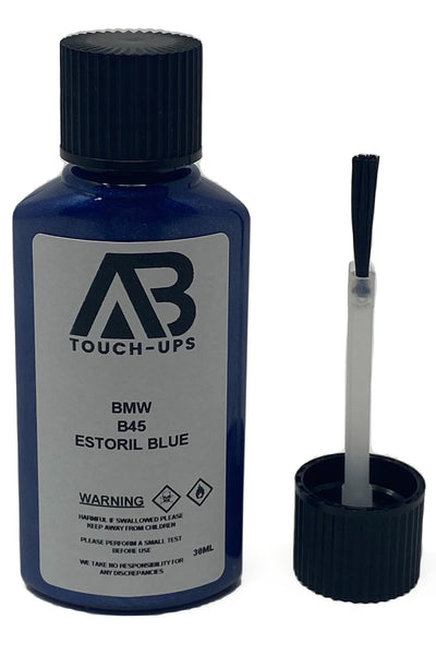 BMW B45 Estoril Blue II Touch Up Bottle With Brush 30ML