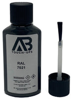 RAL 7021 Black Grey Paint Touch Up Bottle With Brush 30ML