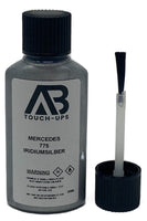 Mercedes 775 Iridium Silver Paint Touch Up Bottle With Brush 30ML