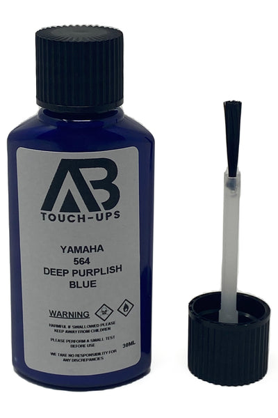 YAMAHA 564 Deep Purplish Blue Paint Touch Up Bottle With Brush 30ML