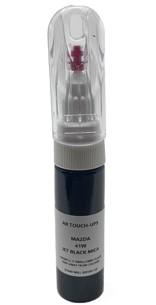 Mazda 41W Jet Black Mica Touch Up Paint Pen