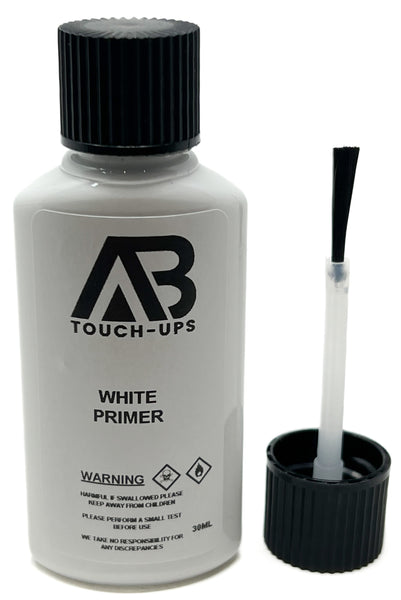 White Primer For Paint Touch Up Bottle With Brush 30ML