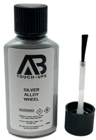 Silver Alloy Wheel Paint Touch Up Bottle With Brush 30ML