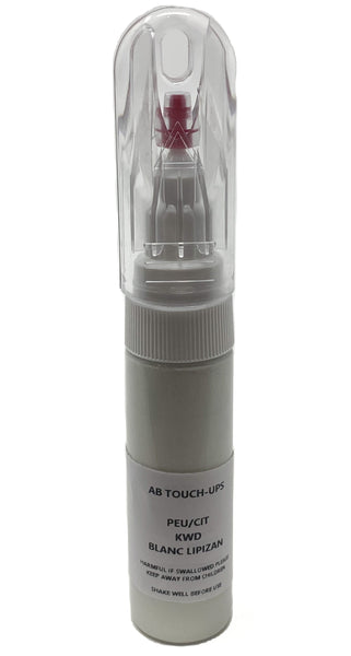 Peugeot/Citroen KWD Blanc Lipizan Touch Up Paint Pen