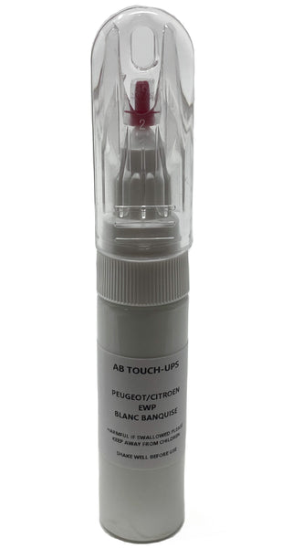 Peugeot/Citroen EWP Blanc Banquise Touch Up Paint Pen