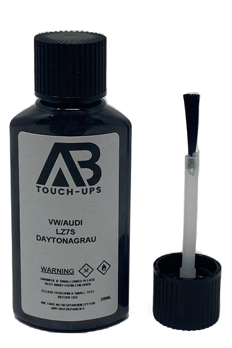 VW/Audi Le Mans Silver Alloy Wheel Paint Touch Up Kit – 30ml Brush Bottle, Made In Germany