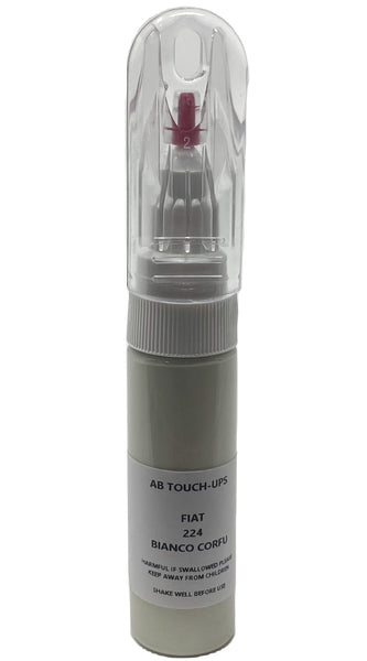 Fiat 224 Bianco Corfu Touch Up Paint Pen