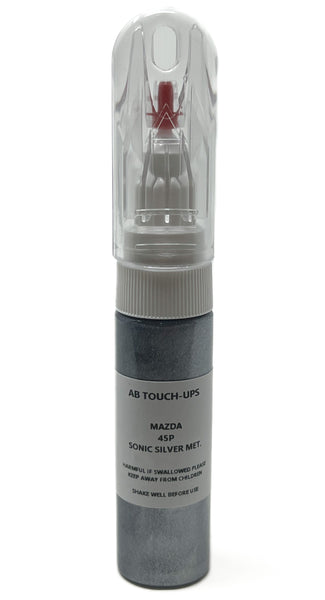 Mazda 45P Sonic Silver Met Touch Up Paint Pen