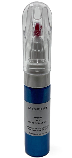 Suzuki ZKY Paradise Blue Metallic Touch Up Paint Pen